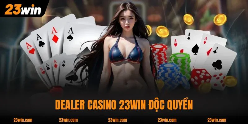 Casino 23WIN - Hơn 200 Dealer Từ 3 Sảnh Lớn, Tối Đa 2 Tỷ 1 Dealer Casino 23WIN độc quyền và chất lượng hình vượt trội