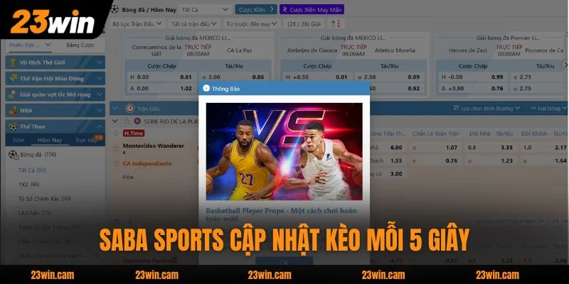 23Win 🎖️ Trang Chủ 23Win.Com Chính Thức - Link Mới 3/2026 16 SABA Sports cập nhật kèo mỗi 5 giây